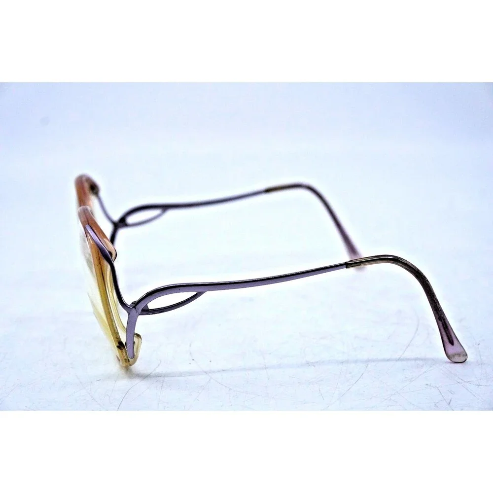Vintage Marchon Mia Crystal Lilac 135 Made in Japan 54-14 Frames Only